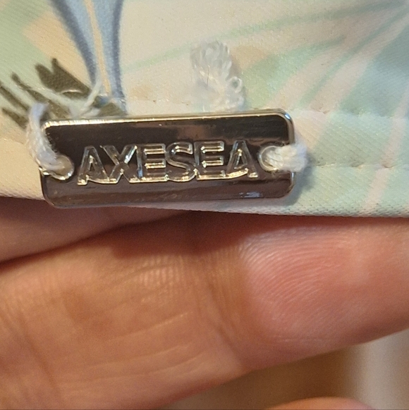 Axesea Tropical Print Women's One Piece Full Coverage Swimsuit - Picture 14 of 14